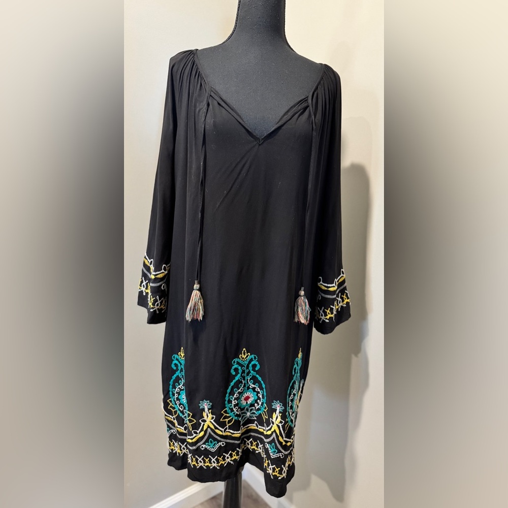 Kate and Sam embroidered to Boho dress size‎ XL free spirited  Festival ready